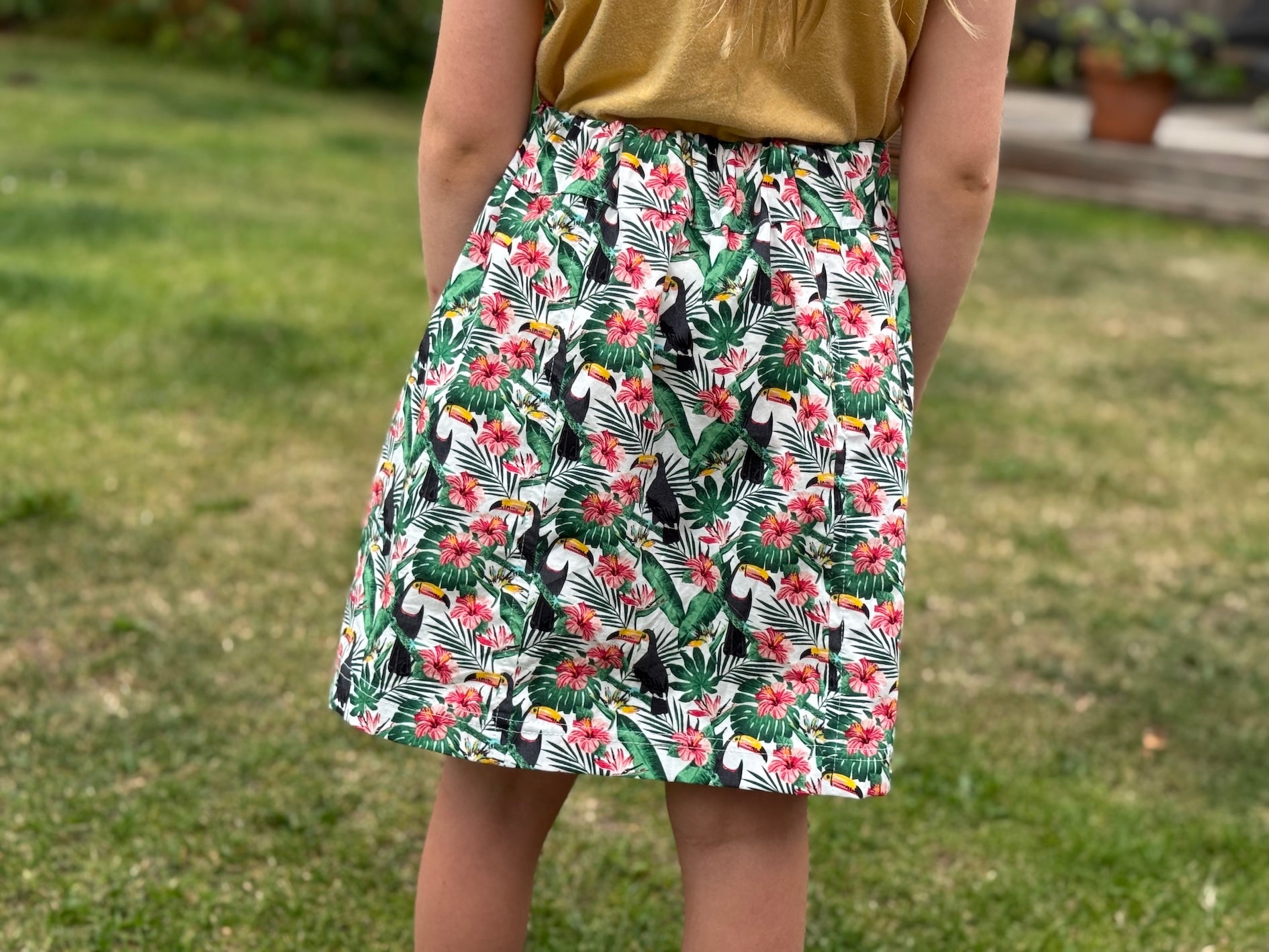 Waves & Wild Children's Eucalyptus Skirt