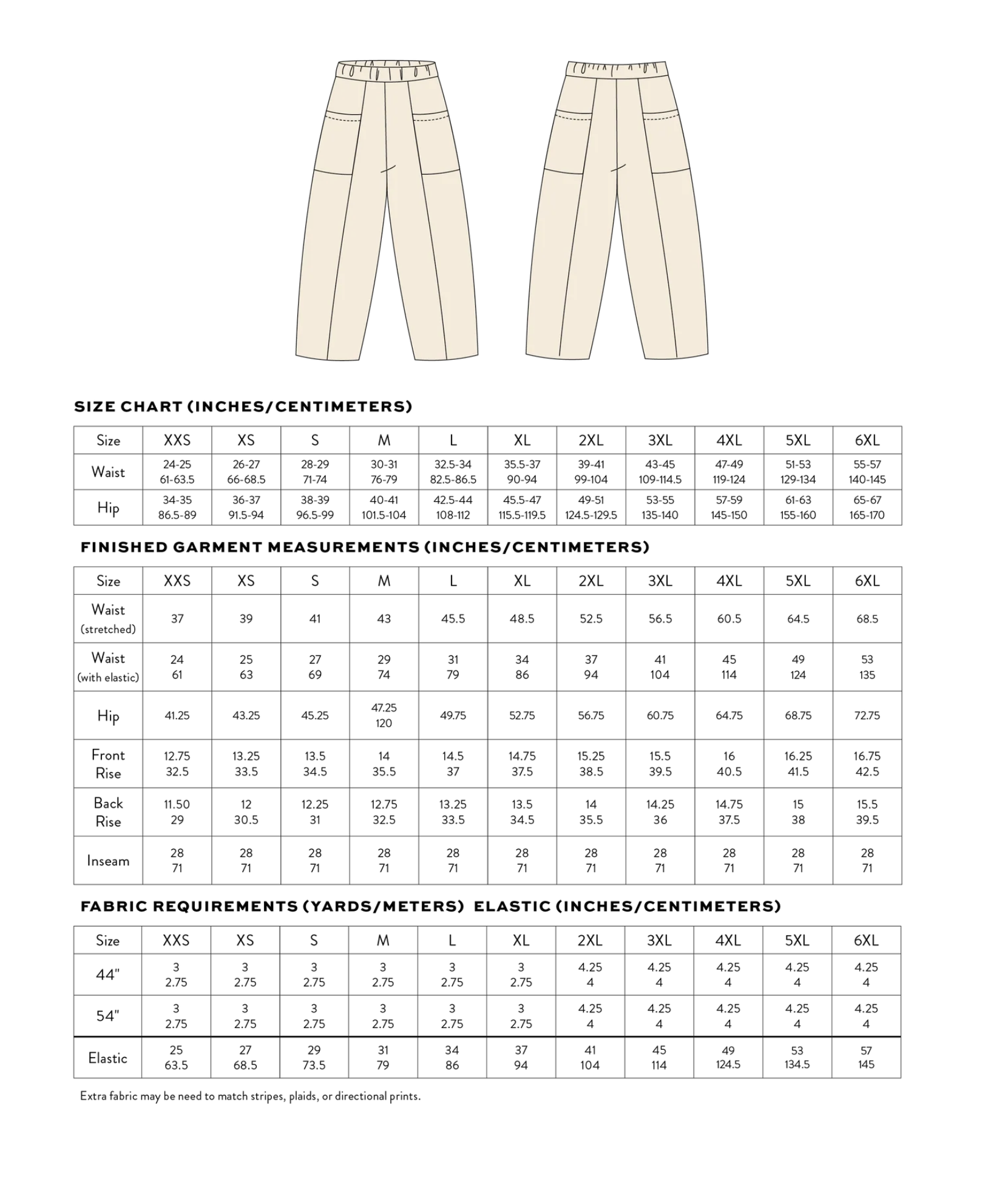 Matchy Matchy Weekend Chore Pants