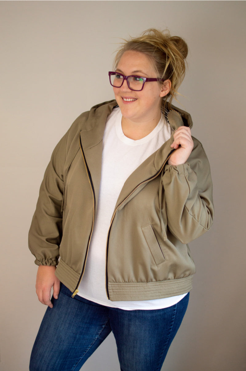 Hey June Handmade Wheaton Windbreaker