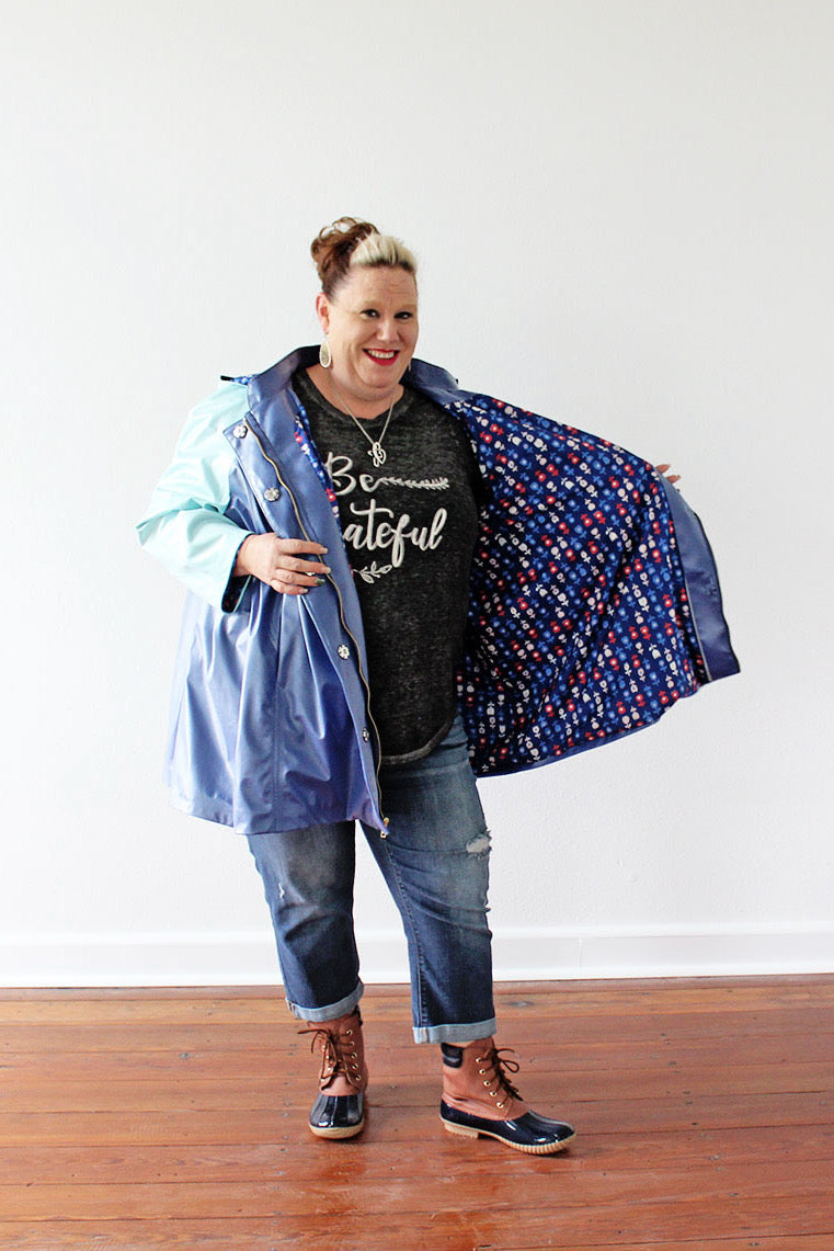 Amy Nicole Whitney Raincoat