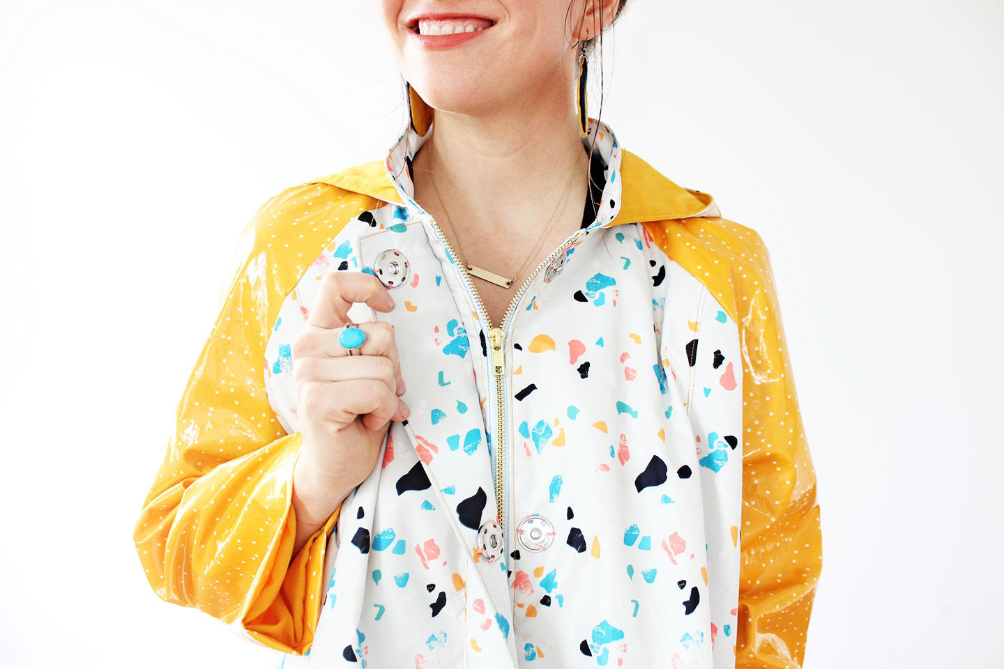 Amy Nicole Whitney Raincoat