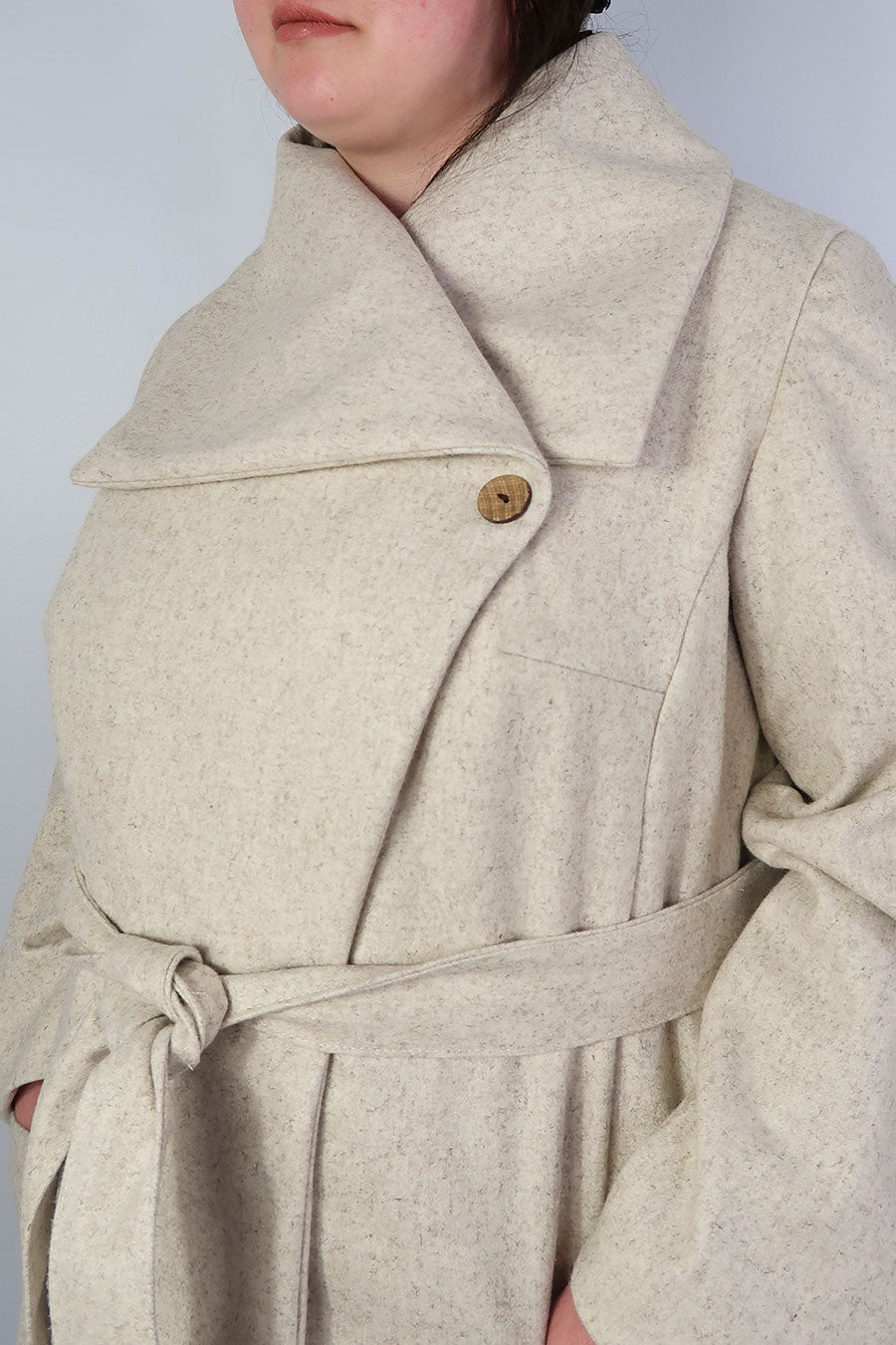 Jennifer Lauren Handmade Willa Wrap Coat