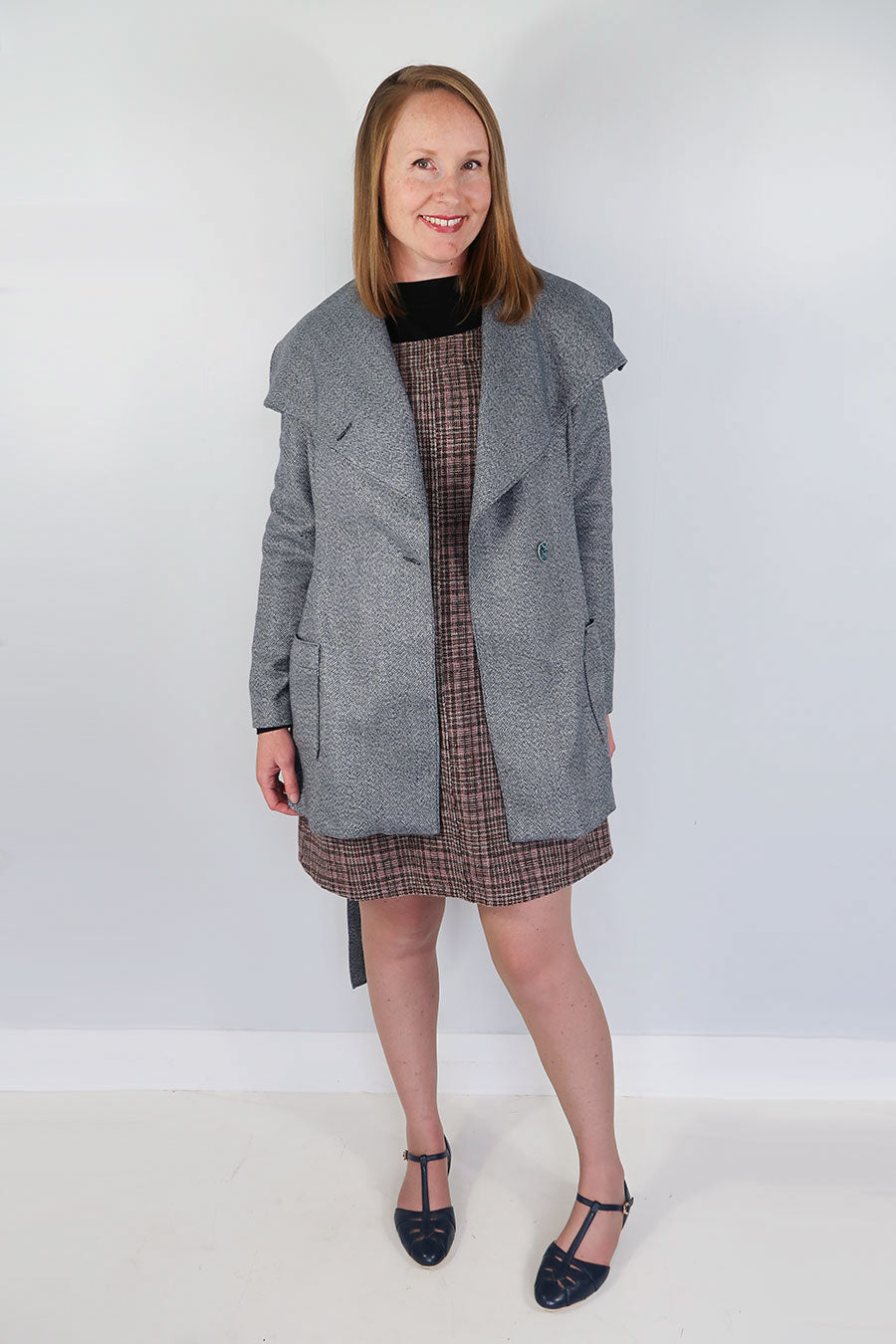 Jennifer Lauren Handmade Willa Wrap Coat