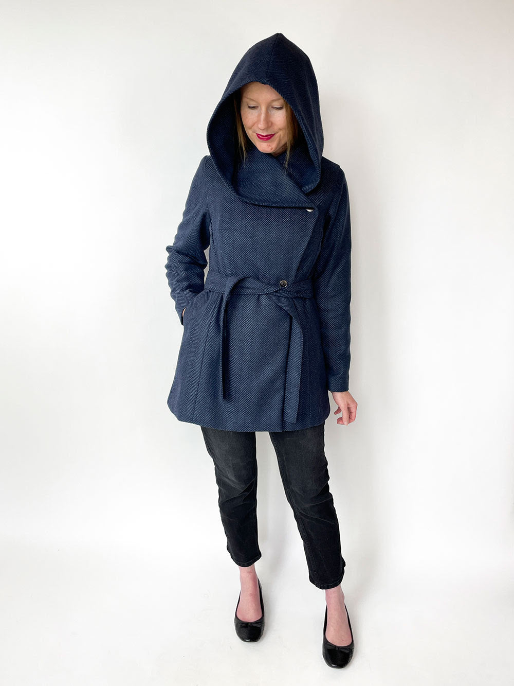 Jennifer Lauren Handmade Willa Wrap Coat Hood Expansion Pack