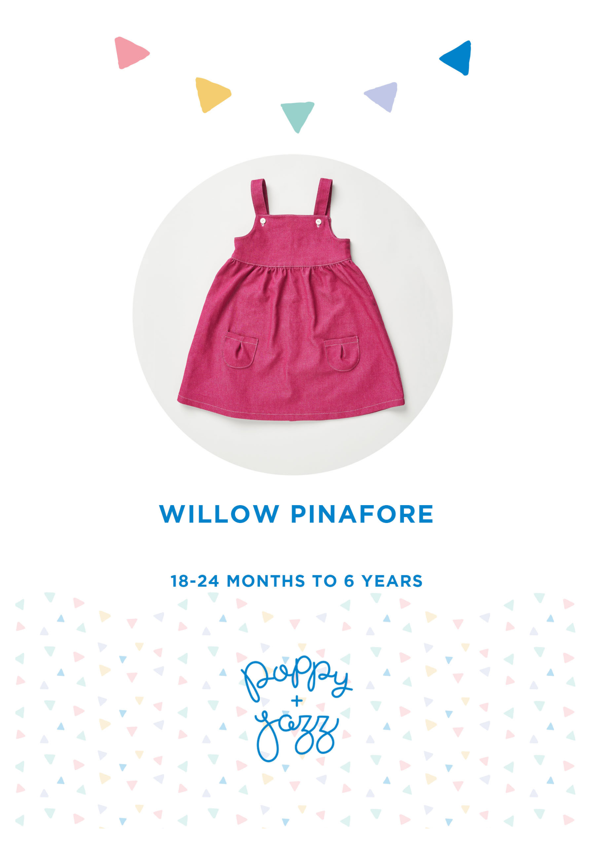 Poppy & Jazz Baby/Child Willow Pinafore