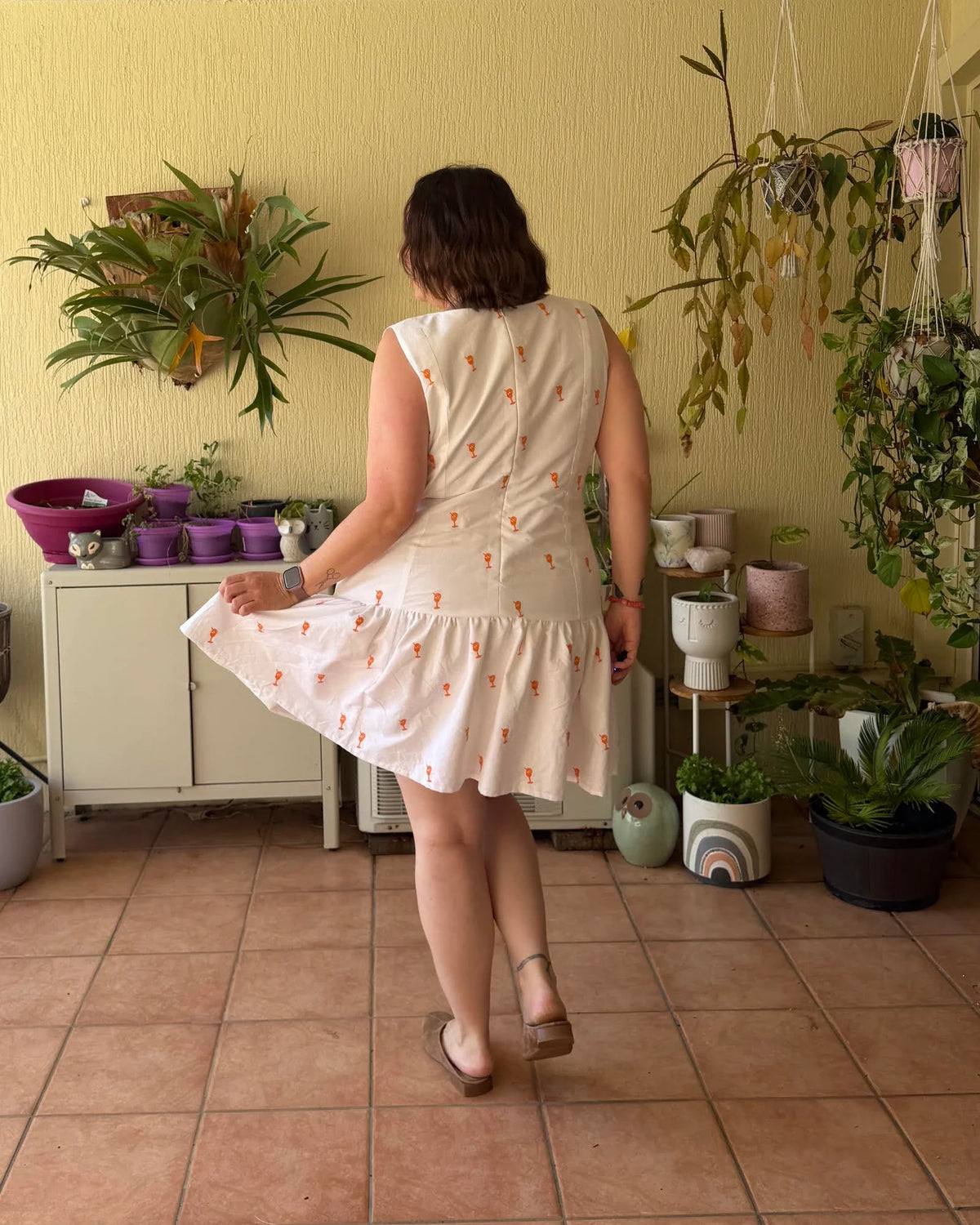 Nina Lee Wimbledon Drop-Waist Dress