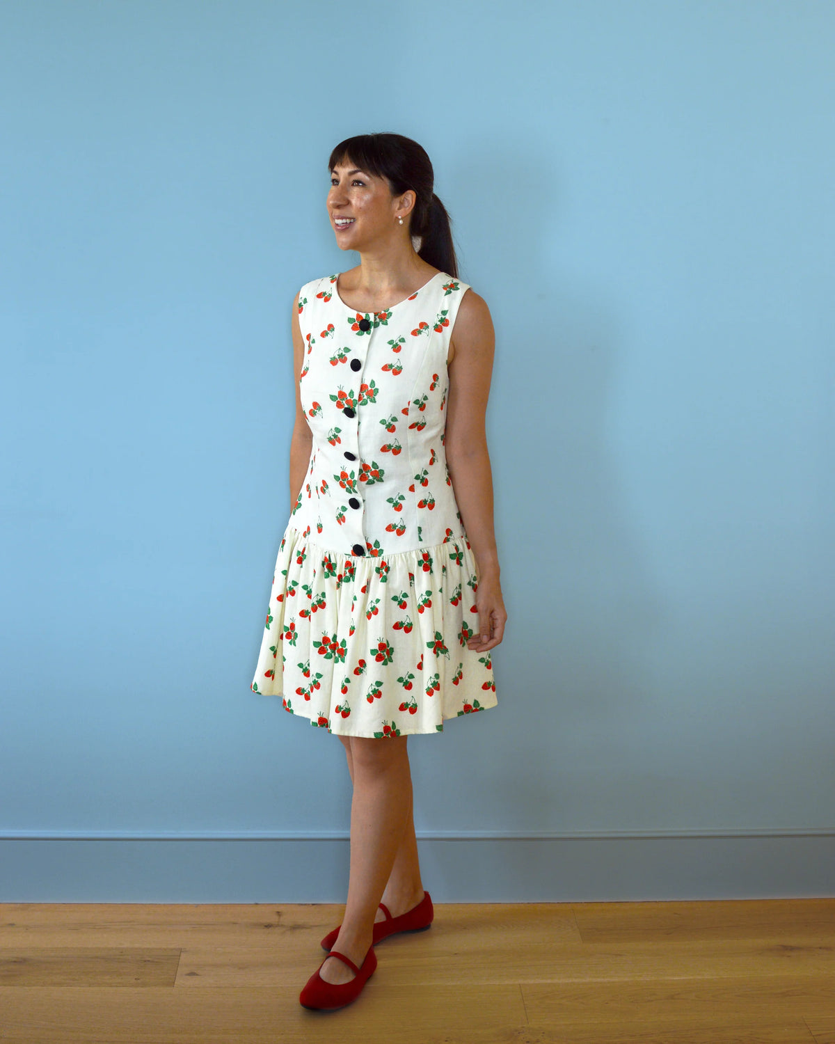 Nina Lee Wimbledon Drop-Waist Dress