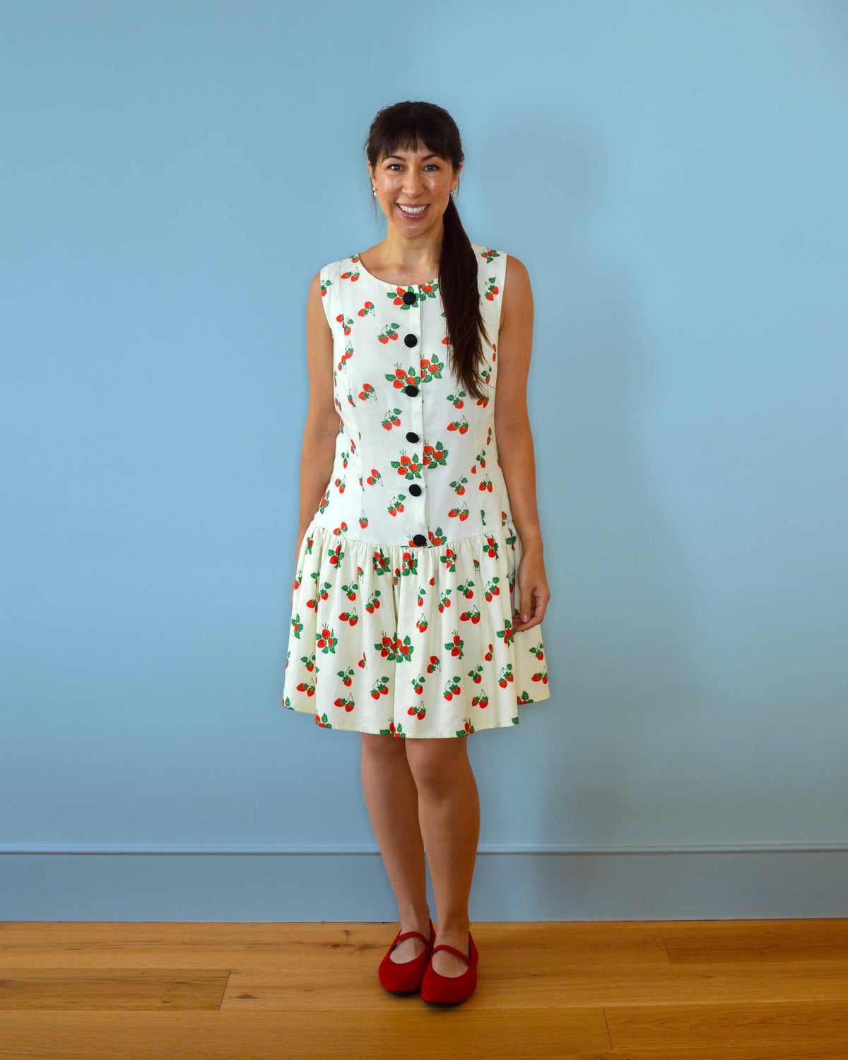 Nina Lee Wimbledon Drop-Waist Dress