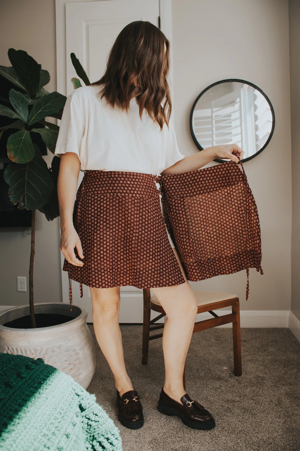 Madswick Winnie Wrap Skirt