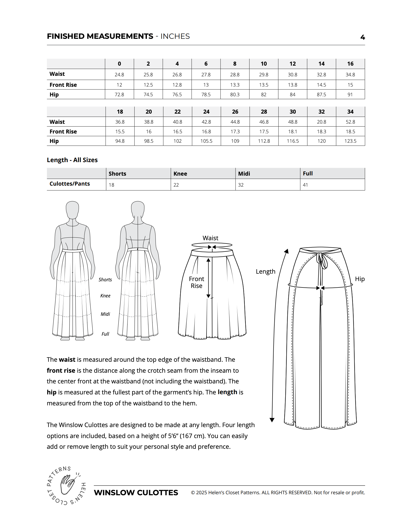 Helen's Closet Winslow Culottes