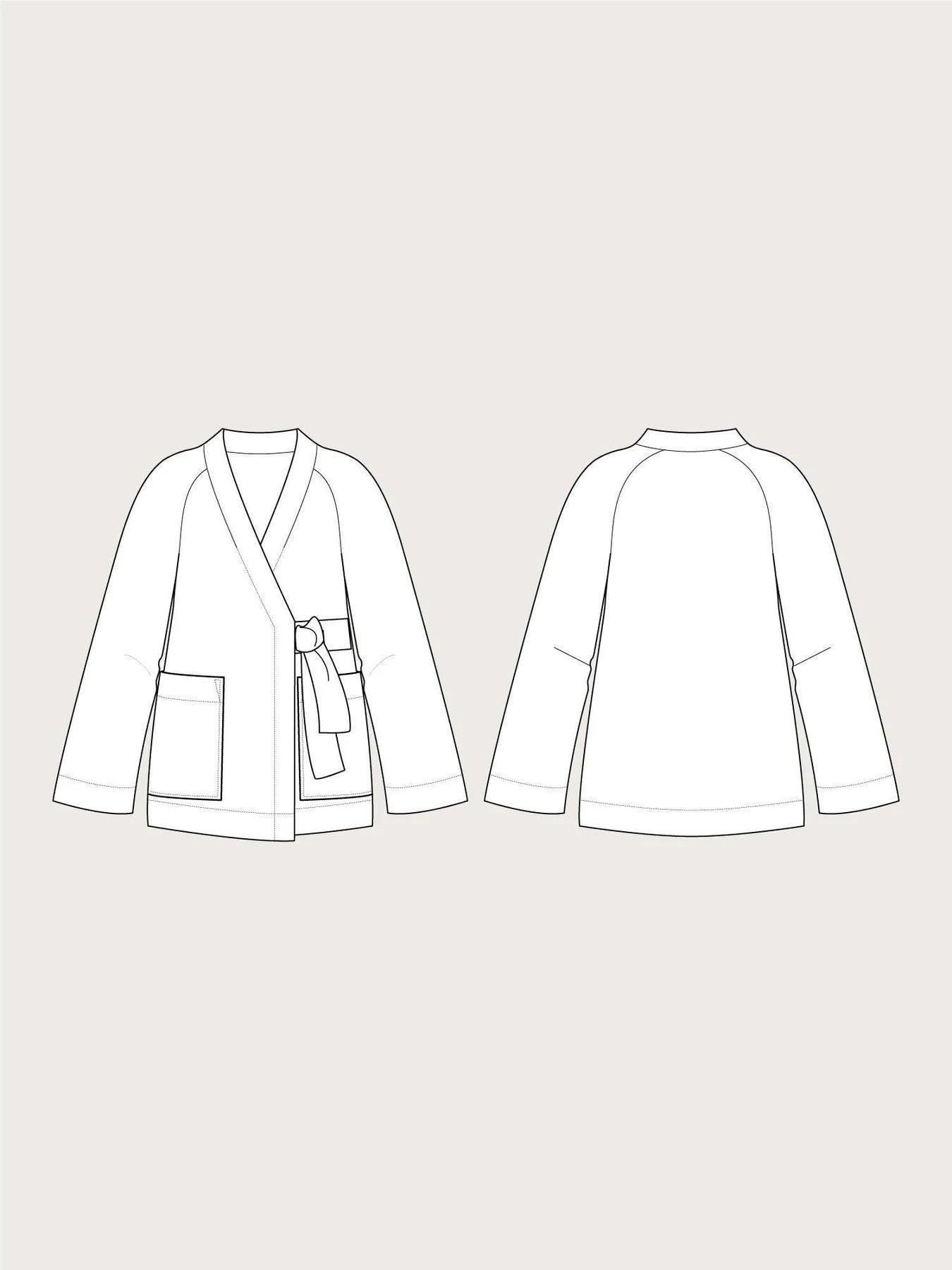 The Assembly Line Wrap Jacket