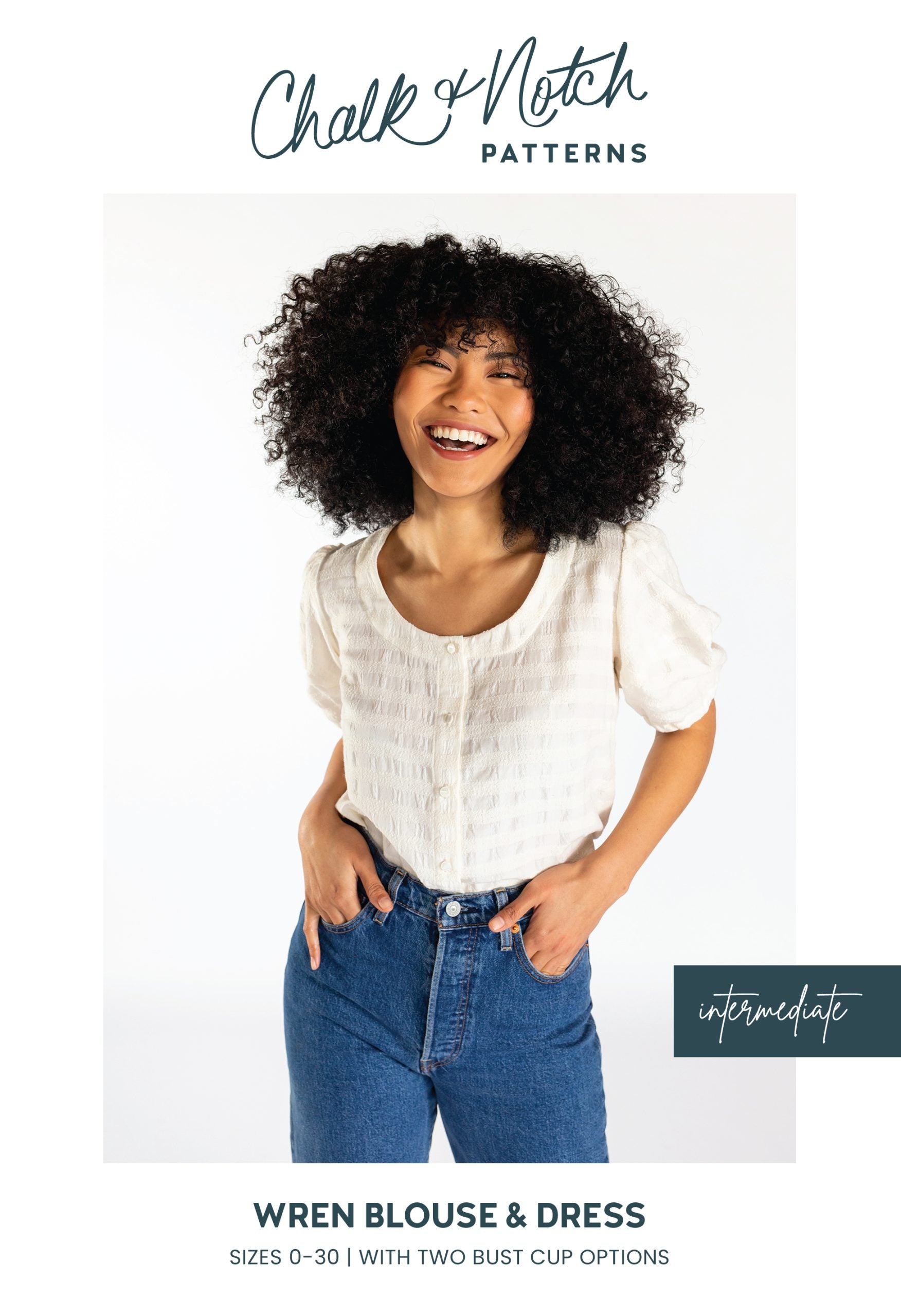 Chalk and Notch Wren Blouse and Dress – The Fold Line