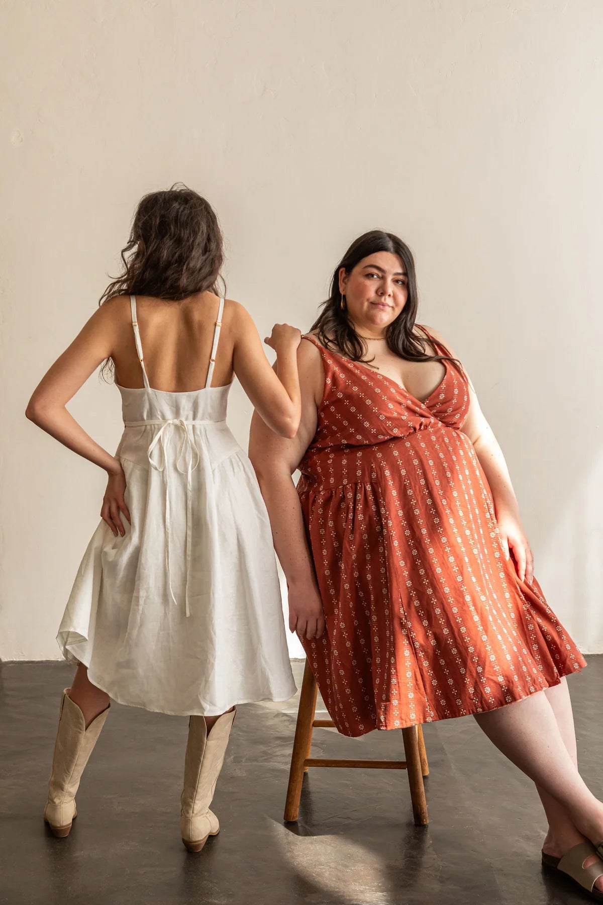 Friday Pattern Company Wren Wrap Dress