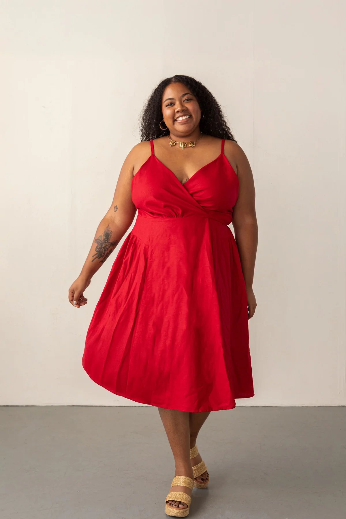 Friday Pattern Company Wren Wrap Dress