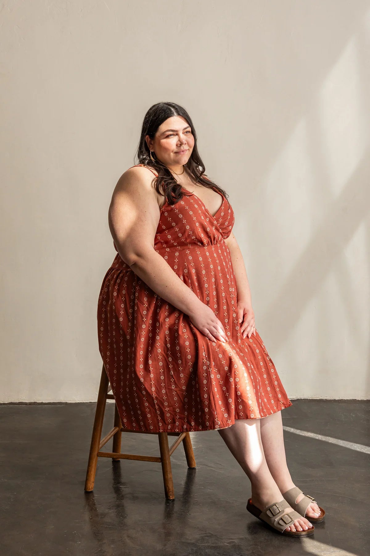 Friday Pattern Company Wren Wrap Dress