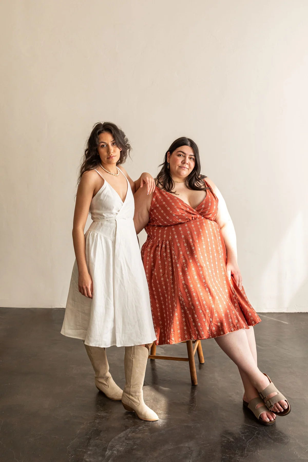 Friday Pattern Company Wren Wrap Dress