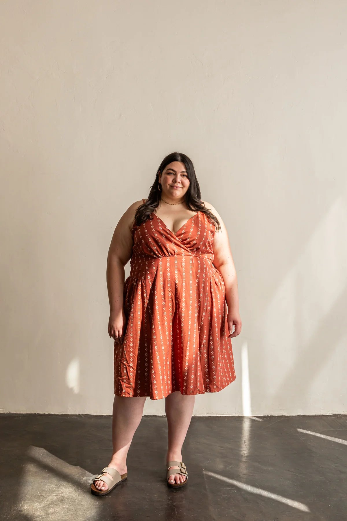 Friday Pattern Company Wren Wrap Dress