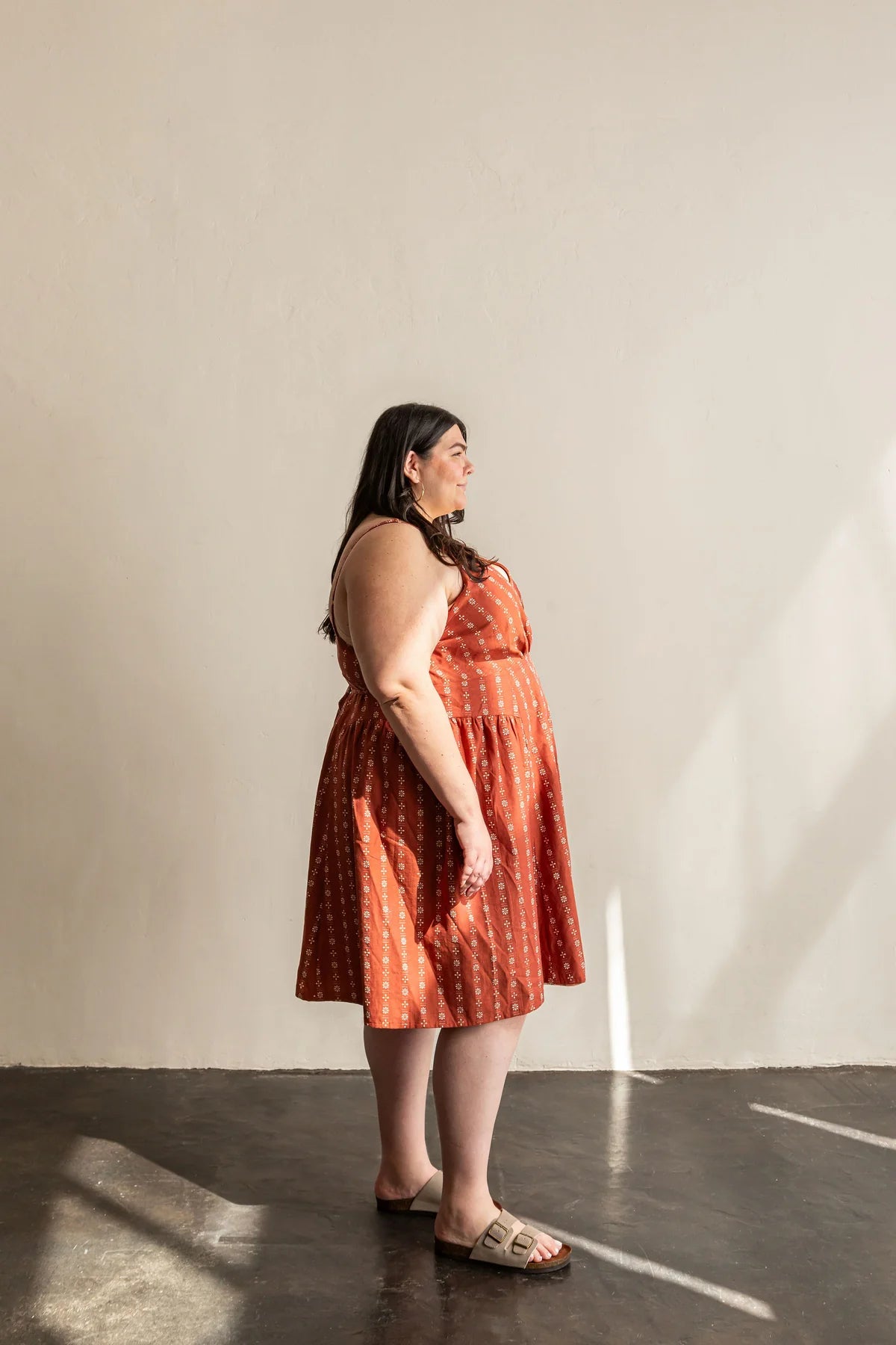 Friday Pattern Company Wren Wrap Dress