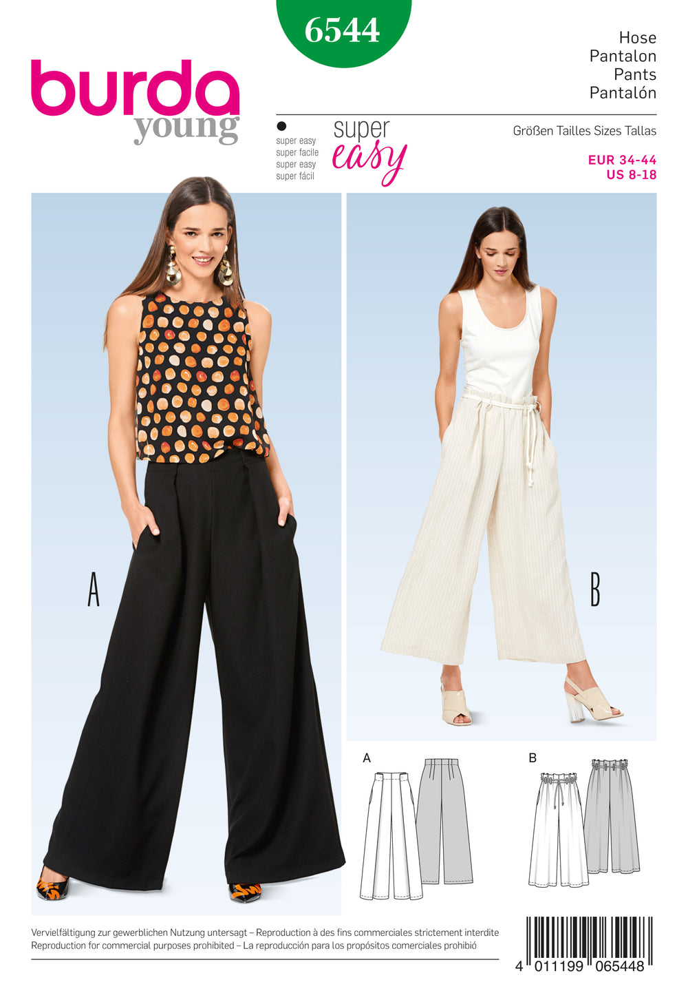 Burda Trousers 6544