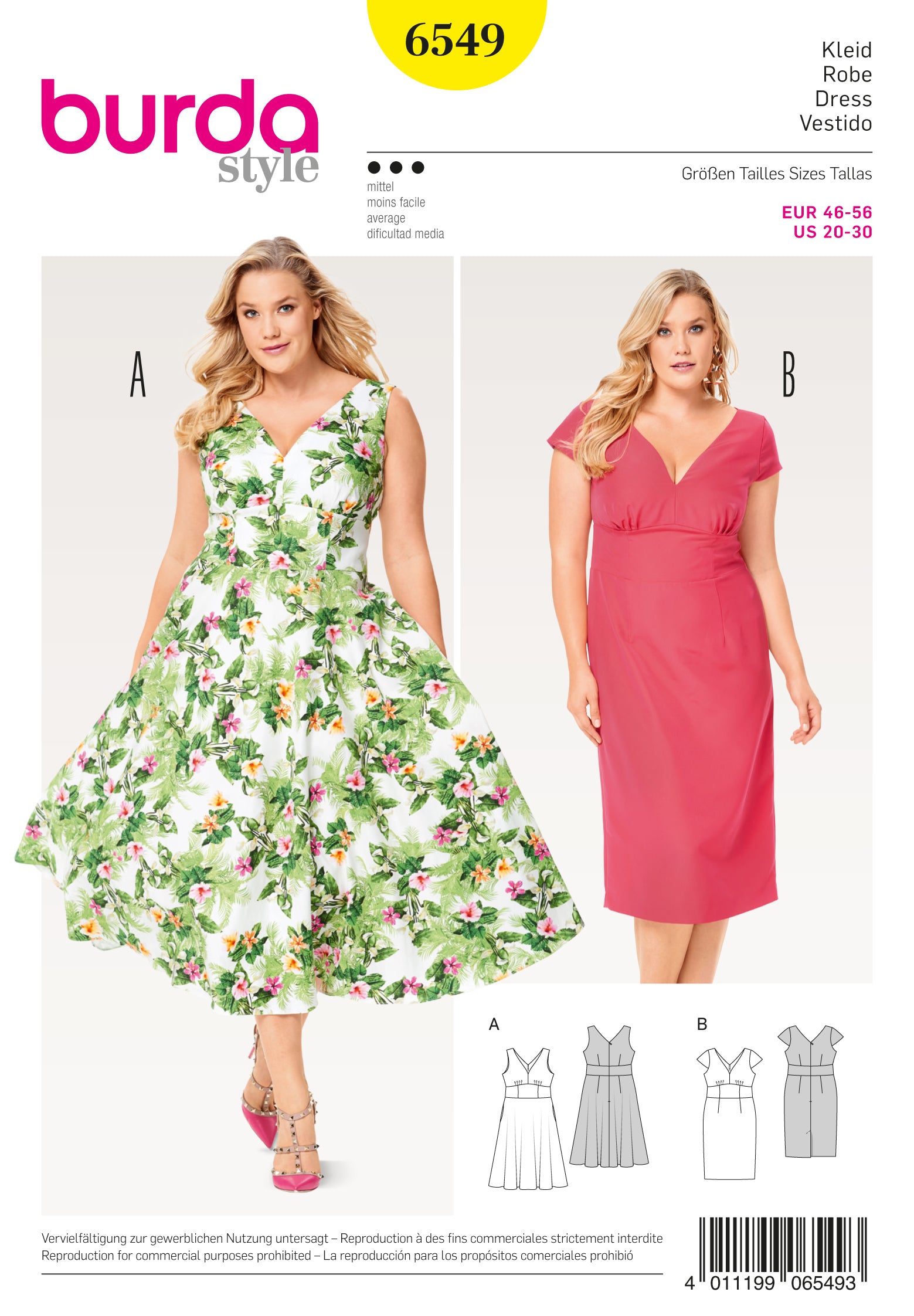 Burda Dresses 6549