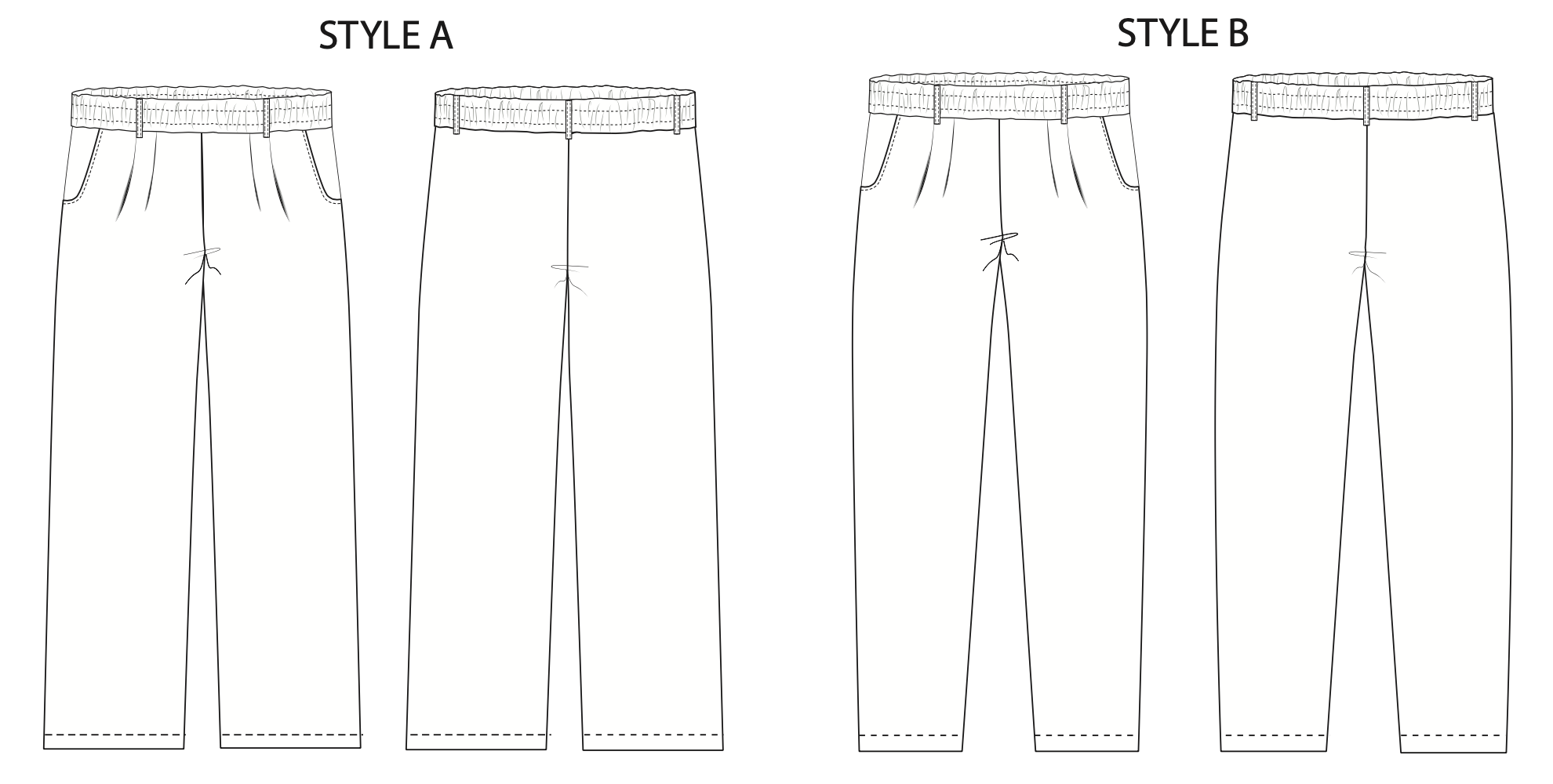 French Navy Xanelé Longs Pattern Expansion