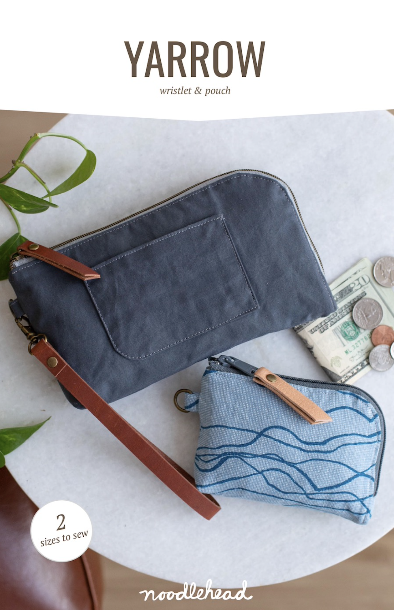 Noodlehead Yarrow Wristlet and Pouch