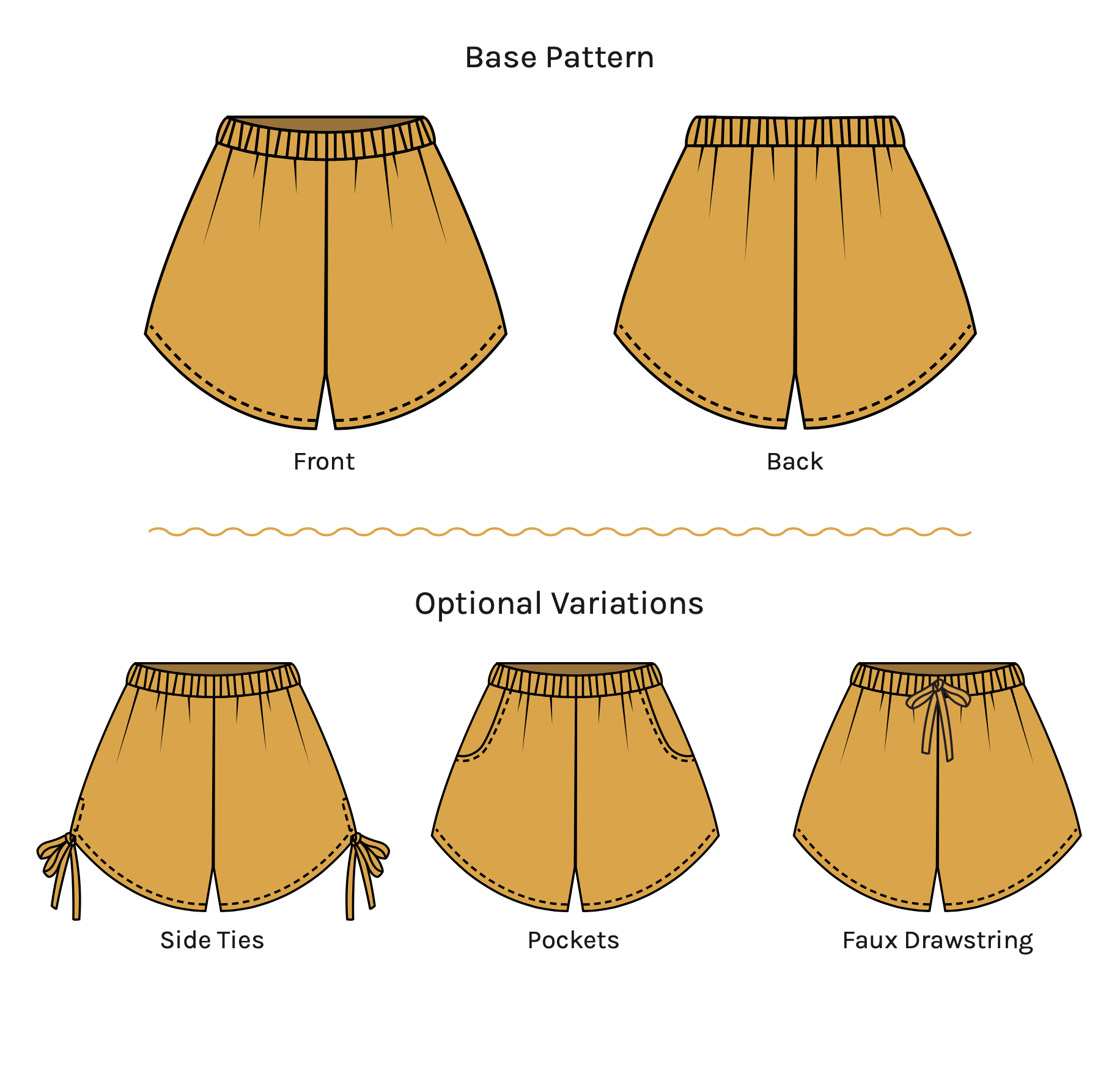 Oh Me Oh My Yarrow Shorts