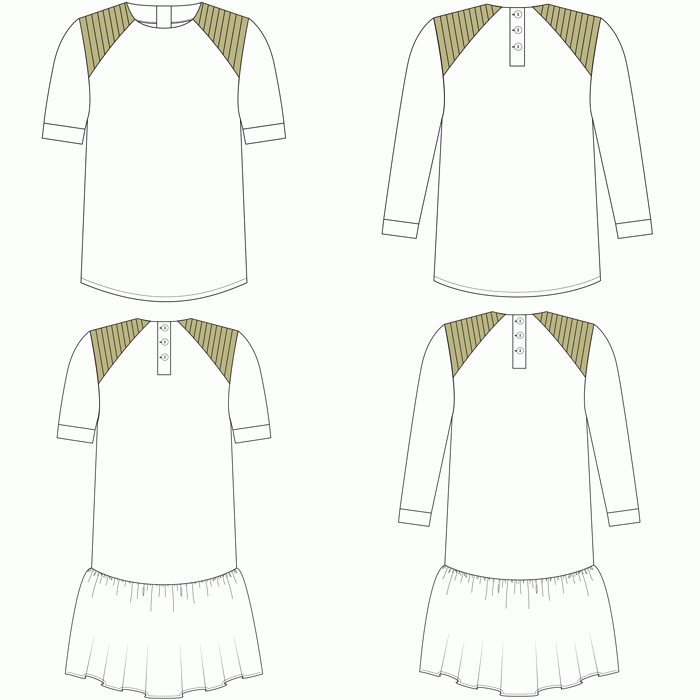 You Made My Day Children's 8th of March Origami Blouse & Dress