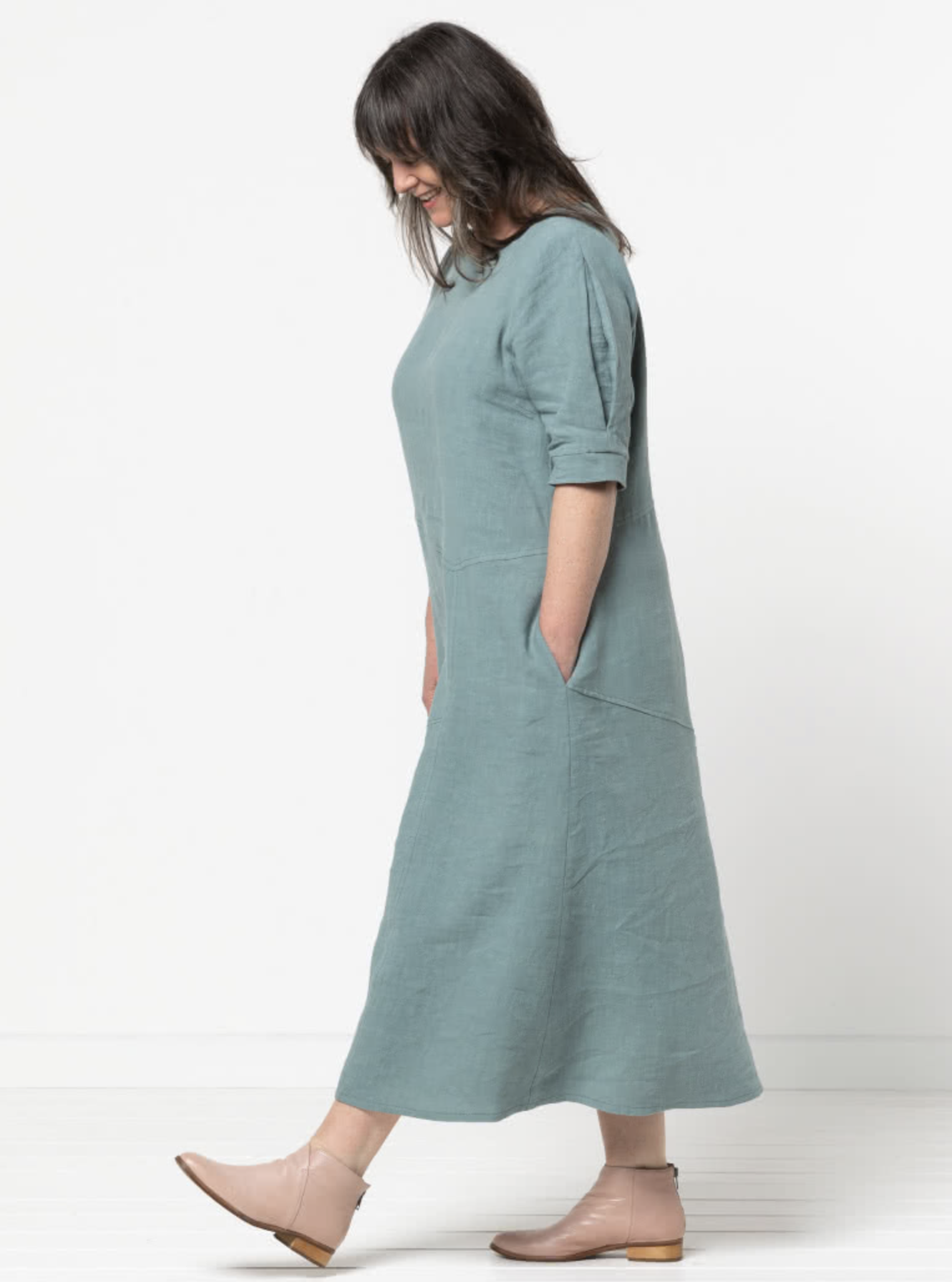 Style Arc Yvette Woven Dress