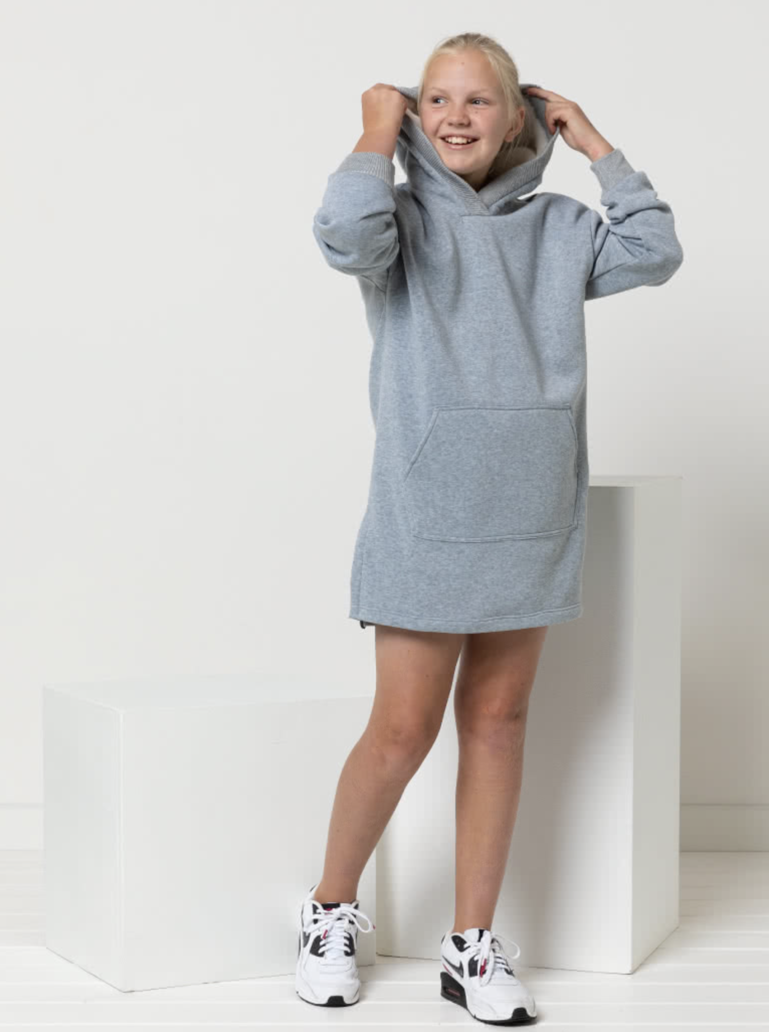 Style Arc Child/Teen Zara Hooded Dress