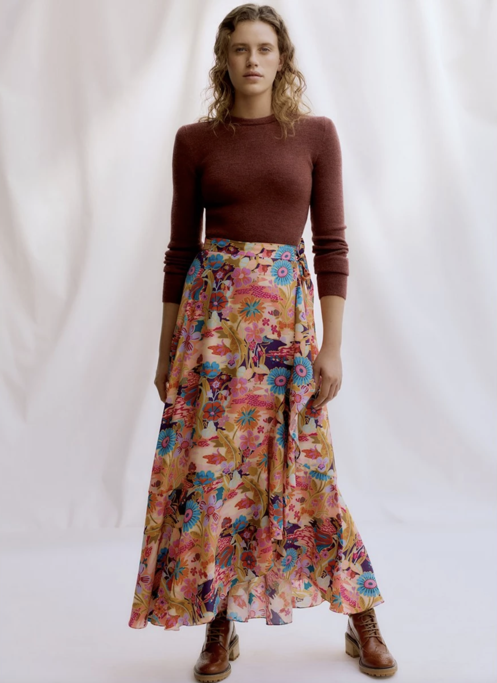 Liberty Sewing Patterns Zina Wrap Skirt