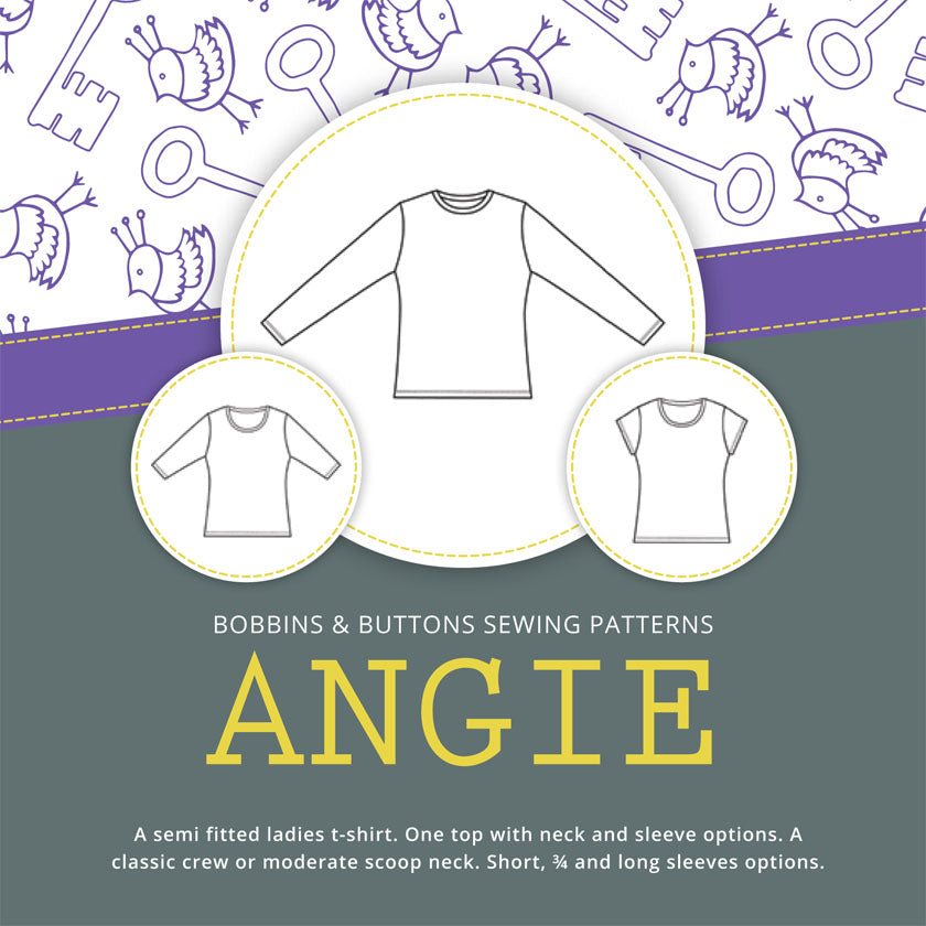 Bobbins and Buttons Angie Top