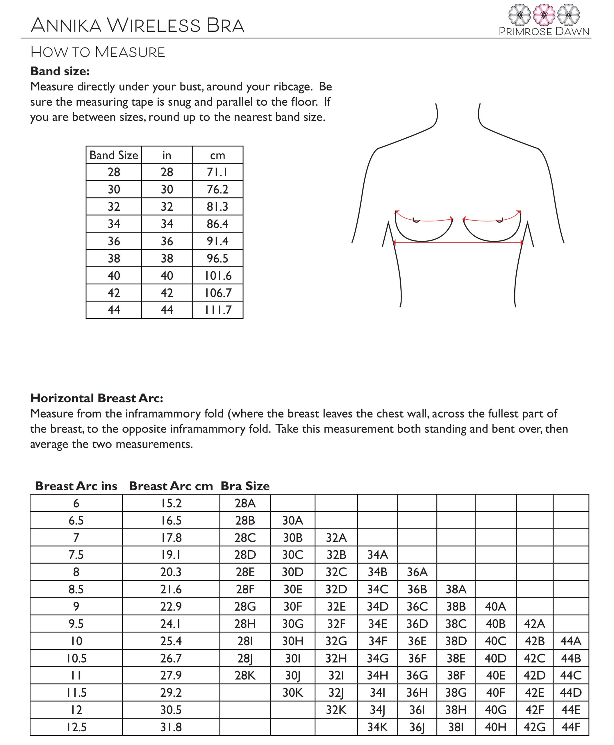 Primrose Dawn Annika Wireless Mastectomy Bra