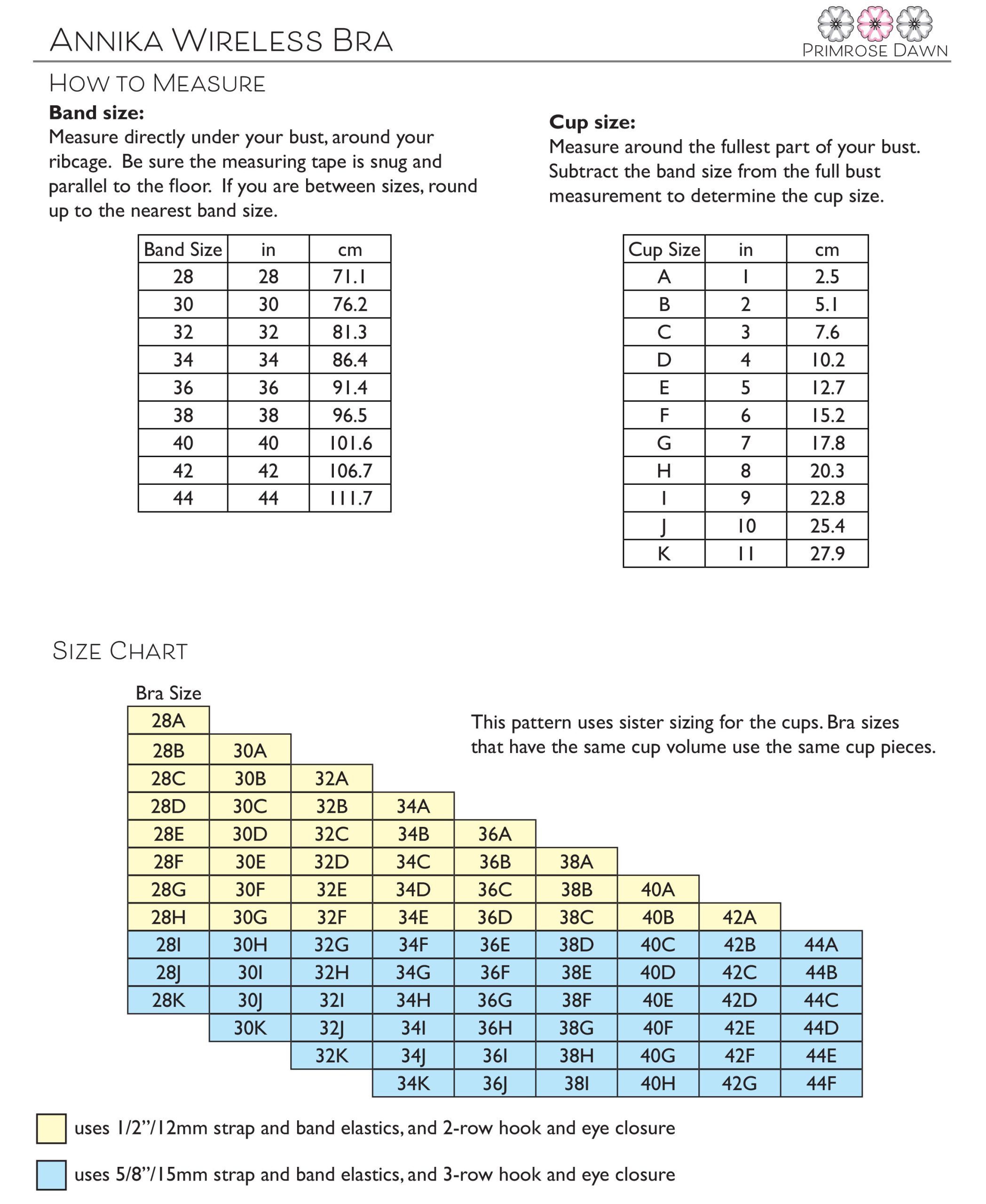 Primrose Dawn Annika Wireless Bra PDF
