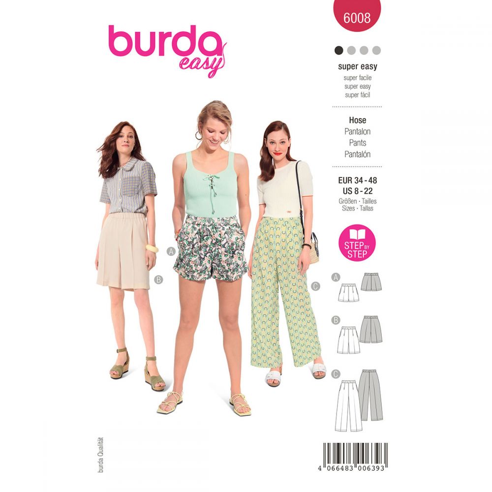 Burda Trousers 6008