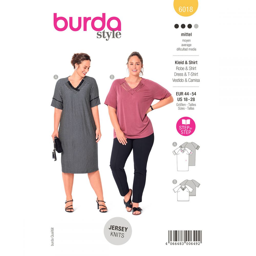 Burda Dress and Top 6018