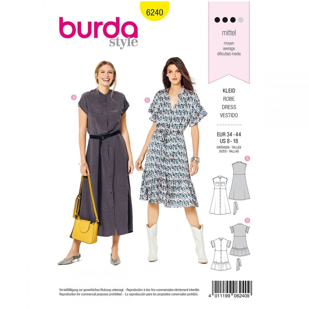 Burda Dresses 6240