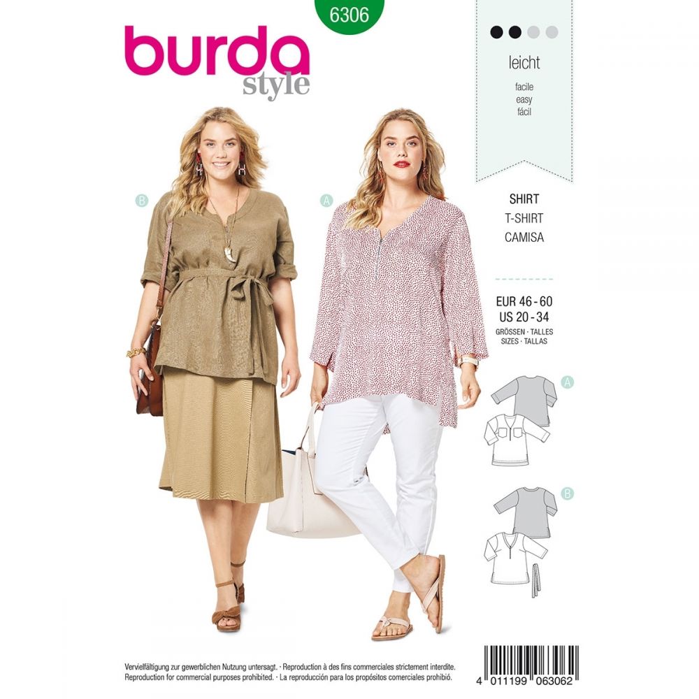 Burda Tops 6306