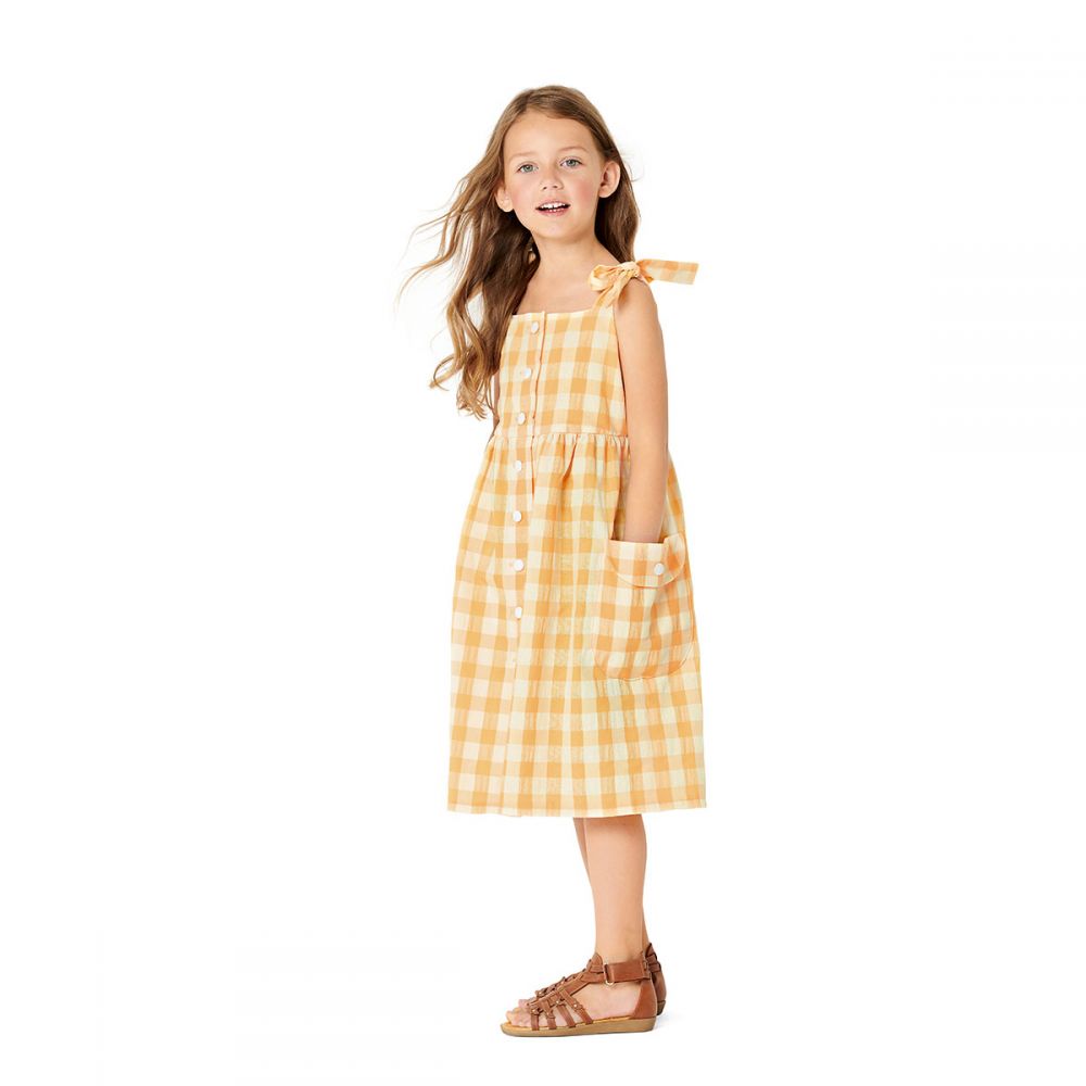 Burda Child Pinafore Dresses 9304