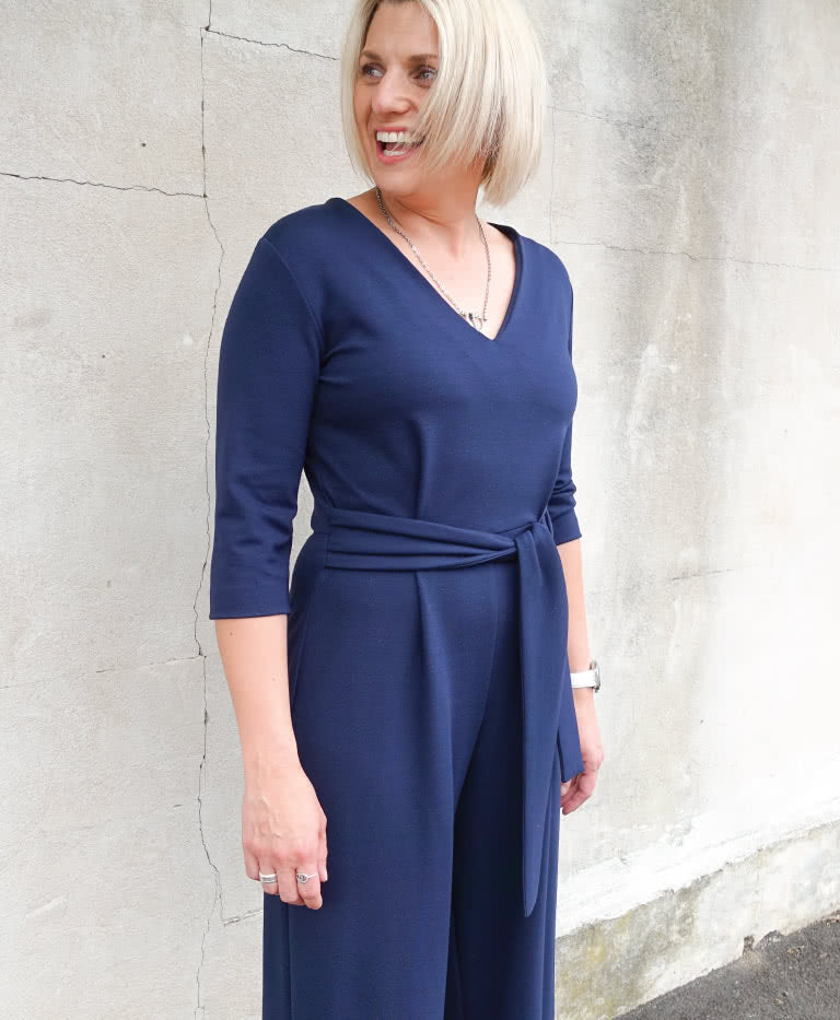 Style Arc Brice Knit Jumpsuit