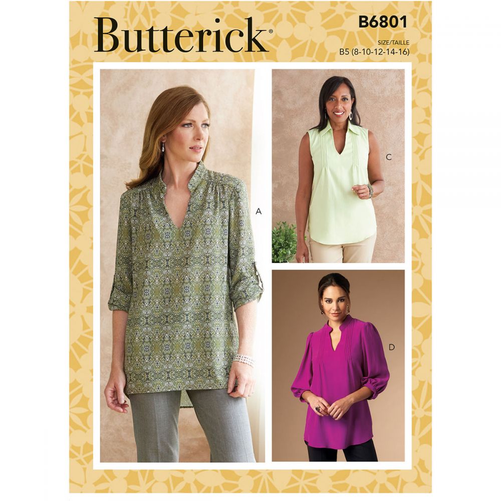 Butterick Tops B6801