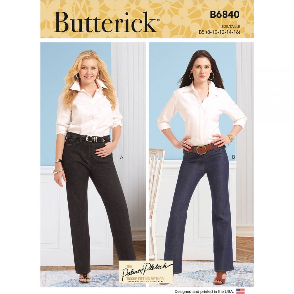 Butterick Jeans B6840