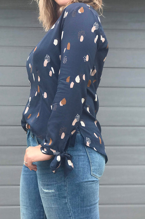 Sew To Grow Seoul Blossom Blouse