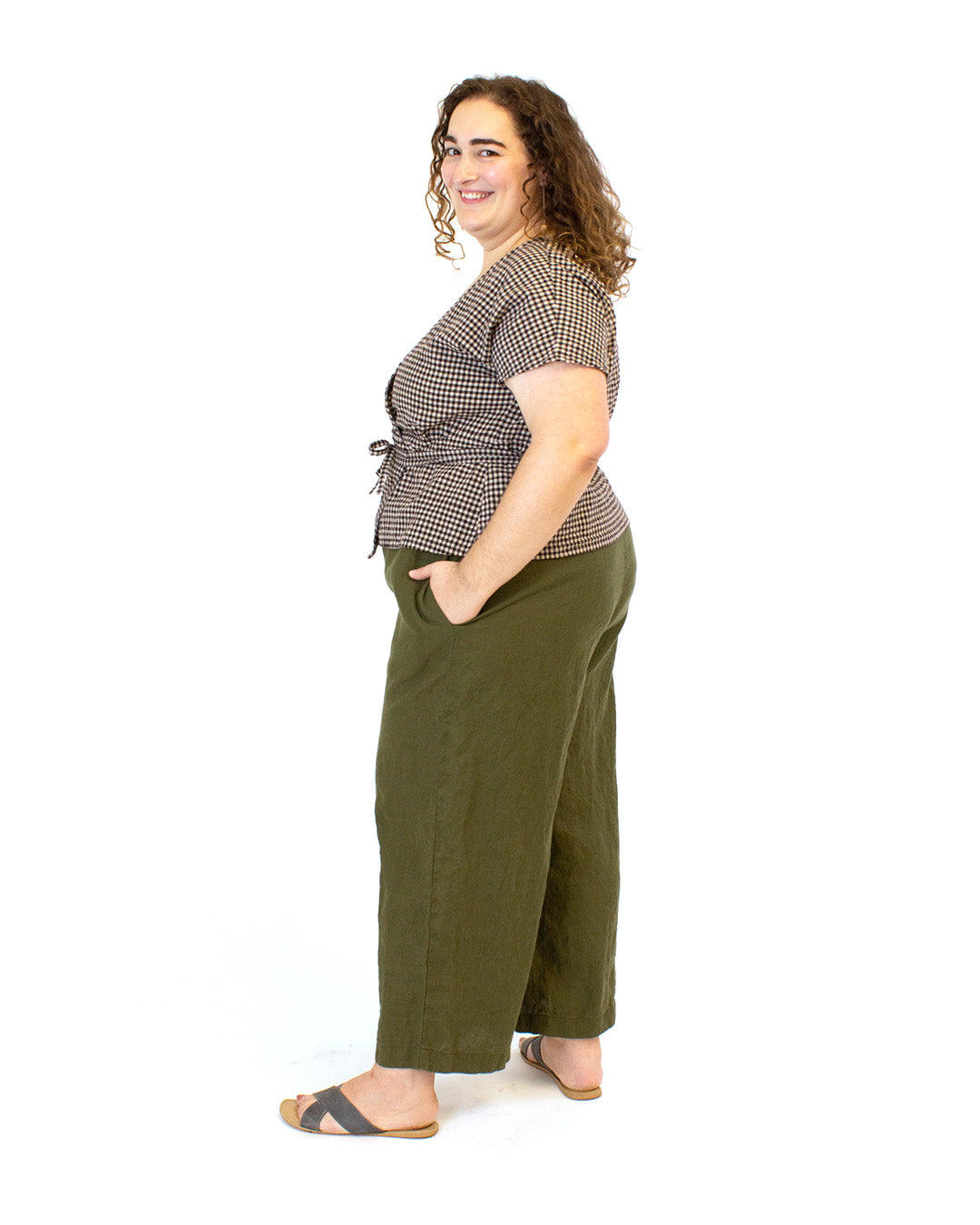 Helen's Closet Cassidy Wrap Top – The Fold Line