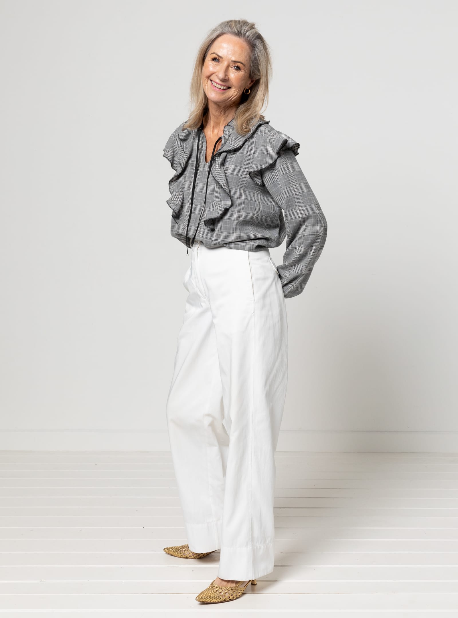 Style Arc Cendrine Woven Blouse Set
