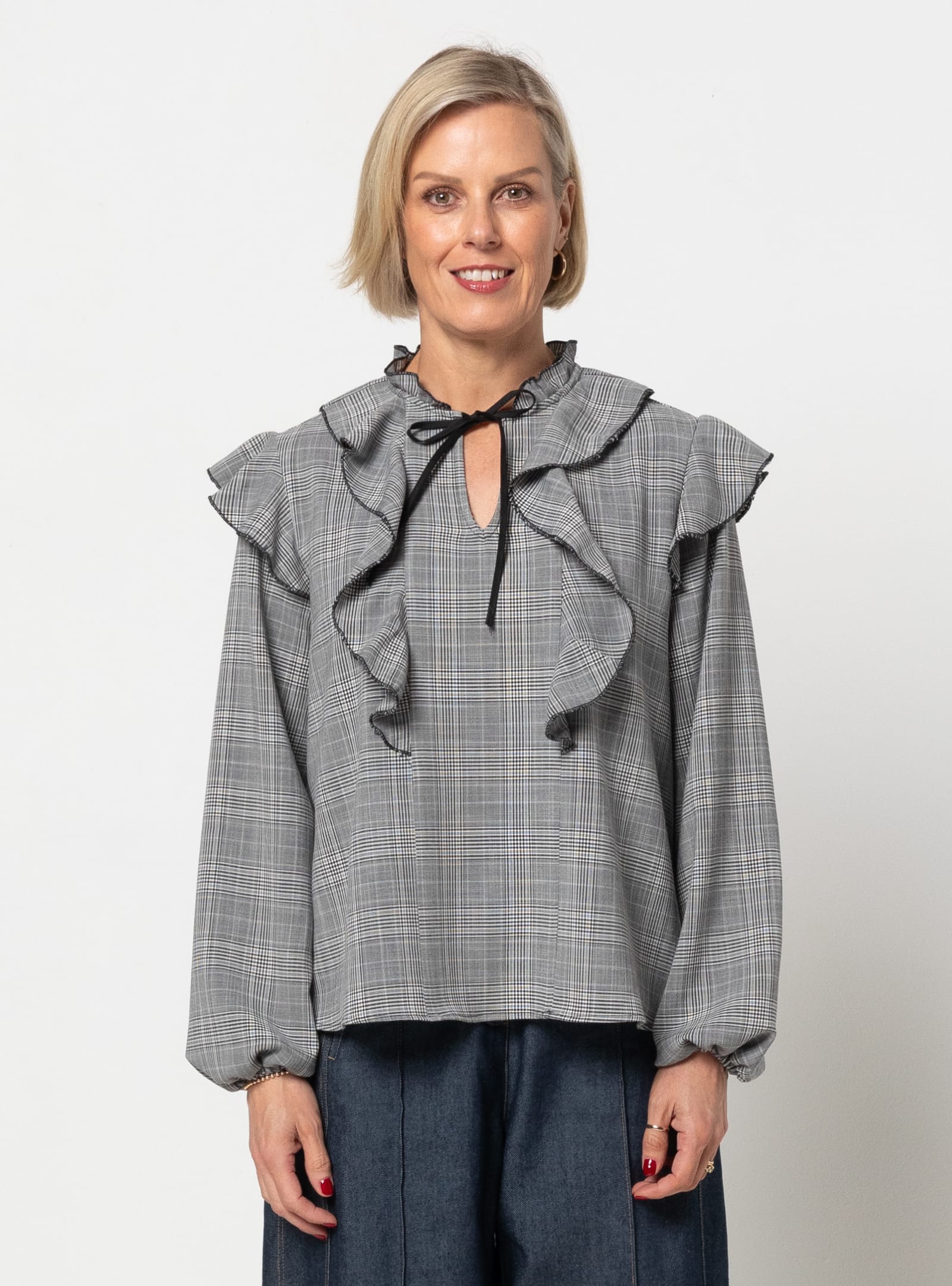 Style Arc Cendrine Woven Blouse Set