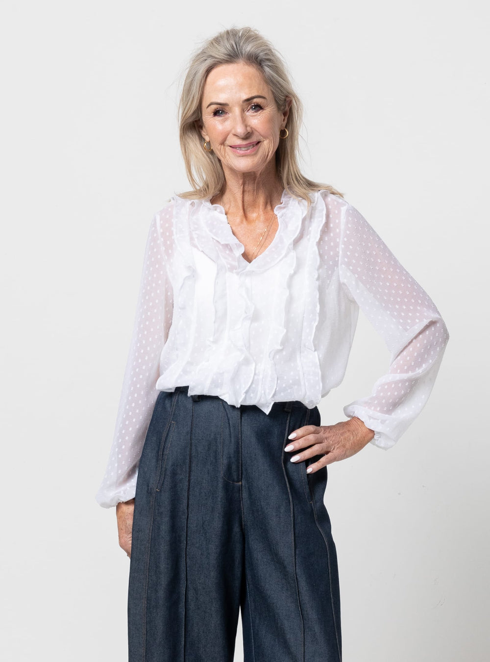 Style Arc Cendrine Woven Blouse Set
