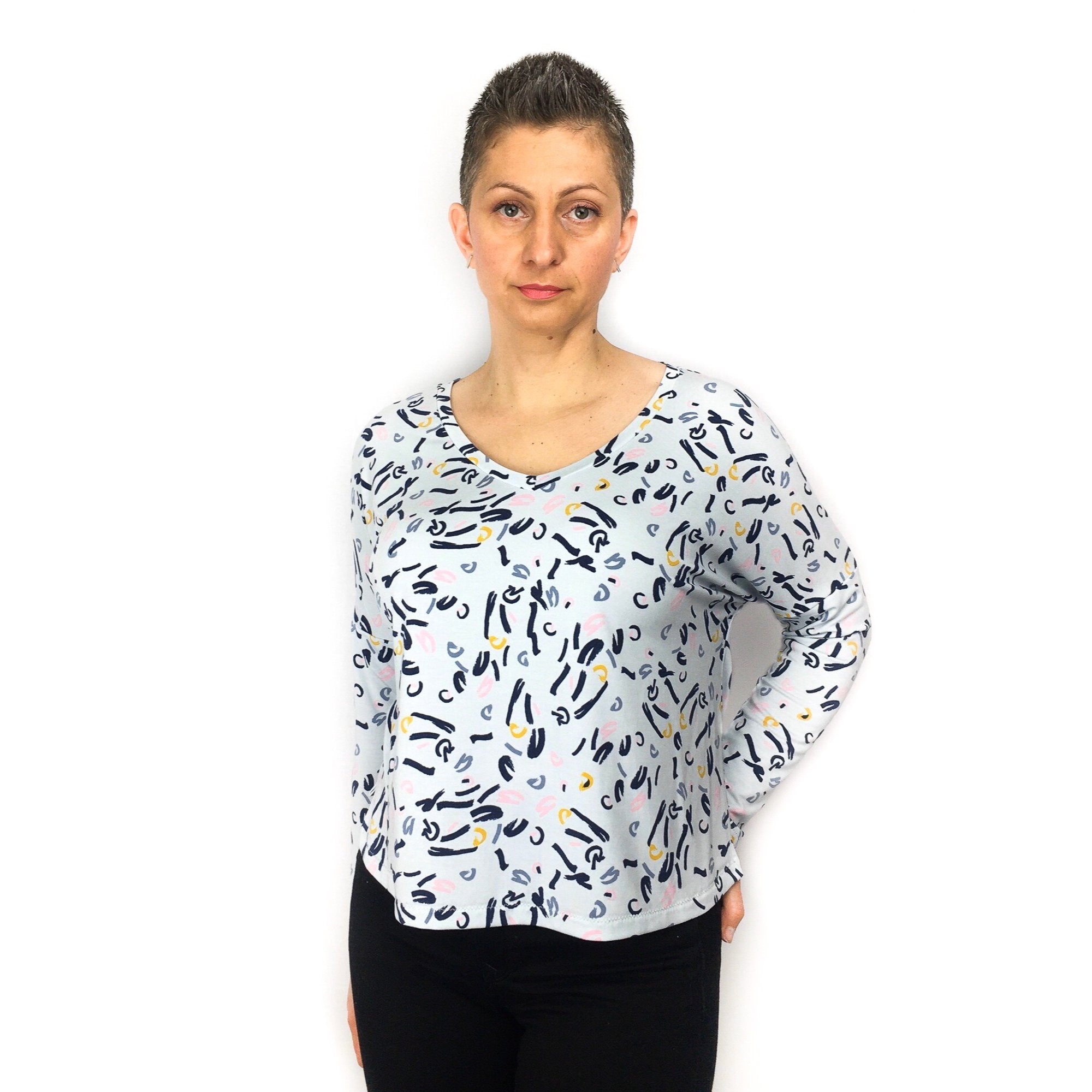 Dhurata Davies Patterns Cora Tee