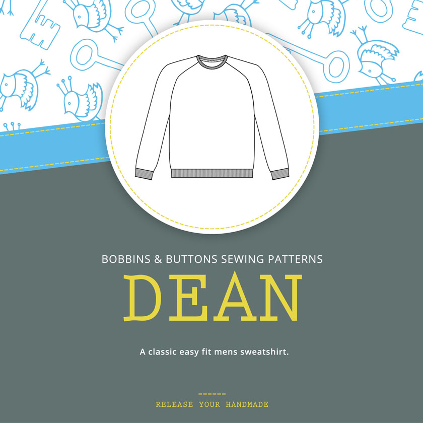 Bobbins and Buttons Men's Dean Sweatshirt