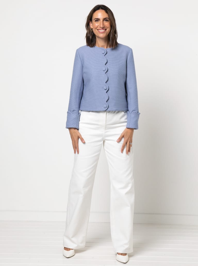 Style Arc Delphine Woven Jacket